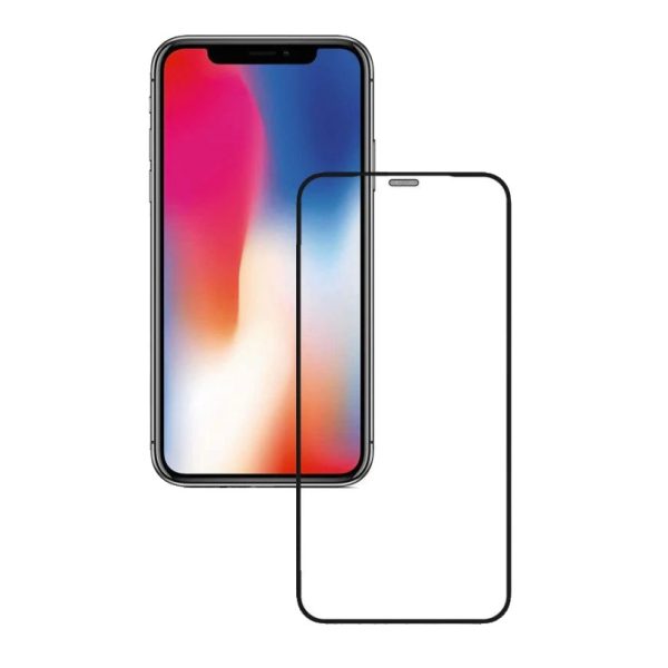 Folie de Protectie, Flippy, pentru iPhone 15 Pro, Tempered Glass, HD, Acoperire Completa, Protectie Anti-Praf pentru Difuzor, Margini Negre, Transparent