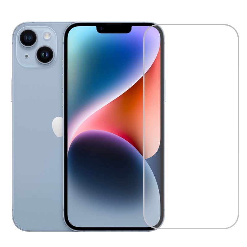 Folie de Protectie pentru Apple iPhone 14 Plus, Flippy, Sticla Securizata 3D, High Definition pentru Ecran complet, Anti Zgirieturi, Anti bule, Transparenta