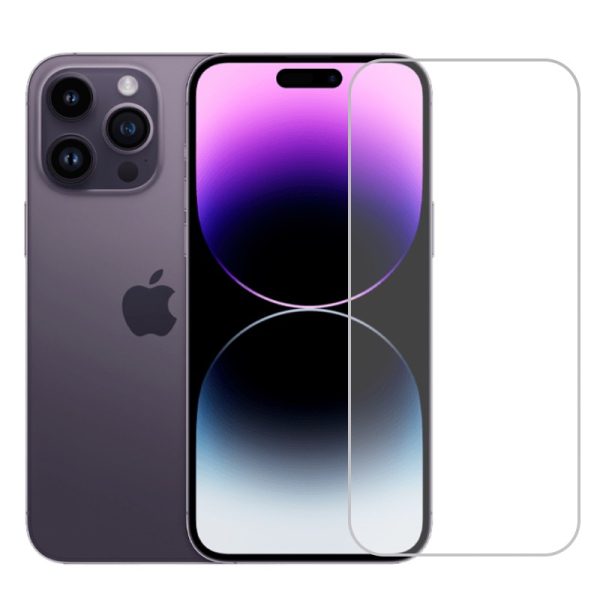 Folie de Protectie pentru Apple iPhone 14 Pro Max, Flippy, Sticla Securizata 3D, High Definition pentru Ecran complet, Anti Zgirieturi, Anti bule, Transparenta