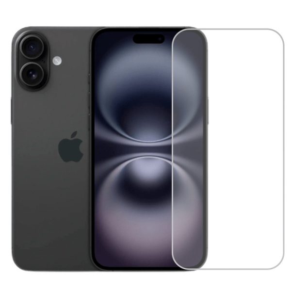 Folie de Protectie pentru Apple iPhone 16 Plus, Flippy, Sticla Securizata 3D, High Definition pentru Ecran complet, Anti Zgirieturi, Anti bule