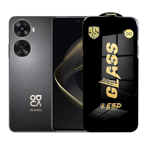 Folie de Protectie pentru Huawei Nova 11 SE, Flippy, Sticla Securizata ESD, Margini Negre, Rezistenta la Zgirieturi, Antistatica, 0.35 mm, Transparenta