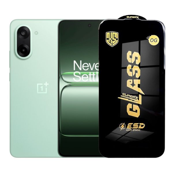 Folie de Protectie pentru OnePlus Ace 5 Ultra, Flippy, Sticla Securizata ESD, Margini Negre, Rezistenta la Zgirieturi, Antistatica, 0.35 mm, Transparenta