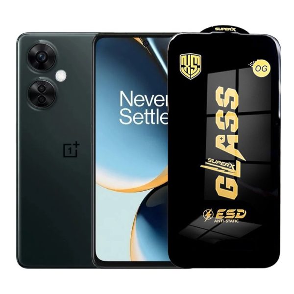 Folie de Protectie pentru OnePlus Nord CE3, Flippy, Sticla Securizata ESD, Margini Negre, Rezistenta la Zgirieturi, Antistatica, 0.35 mm, Transparenta