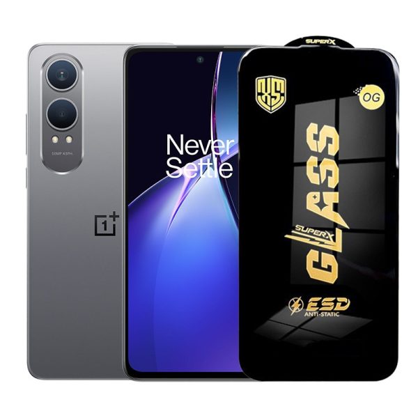 Folie de Protectie pentru OnePlus Nord CE4 Lite, Flippy, Sticla Securizata ESD, Margini Negre, Rezistenta la Zgirieturi, Antistatica, 0.35 mm, Transparenta