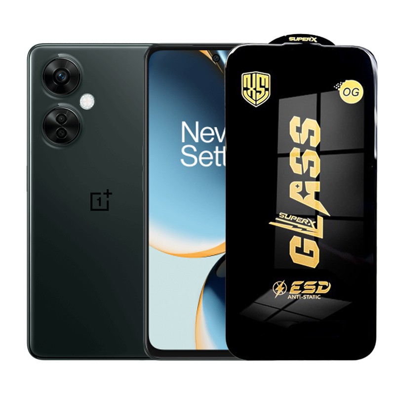 Folie de Protectie pentru OnePlus Nord N30, Flippy, Sticla Securizata ESD, Margini Negre, Rezistenta la Zgirieturi, Antistatica, 0.35 mm, Transparenta