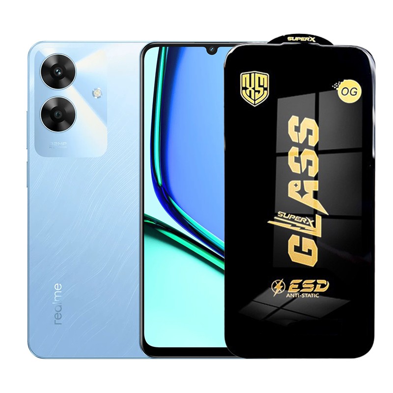 Folie de Protectie pentru Realme Note 60, Flippy, Sticla Securizata ESD, Margini Negre, Rezistenta la Zgirieturi, Antistatica, 0.35 mm, Transparenta