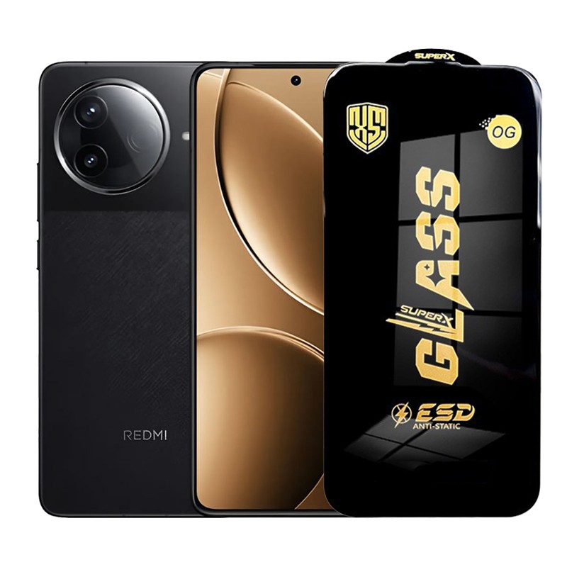 Folie de Protectie pentru Xiaomi Redmi K80, Flippy, Sticla Securizata ESD, Margini Negre, Rezistenta la Zgirieturi, Antistatica, 0.35 mm, Transparenta