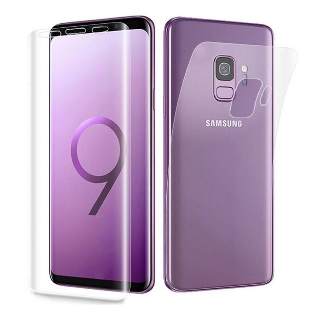 Folie Plastic Samsung Galaxy S9 Fata-Spate Transparent - Image 2
