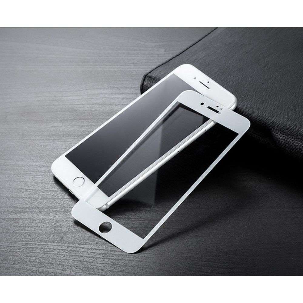 Folie Sticla Apple iPhone 6 Plus Flippy® 4D/5D Alb - Image 4