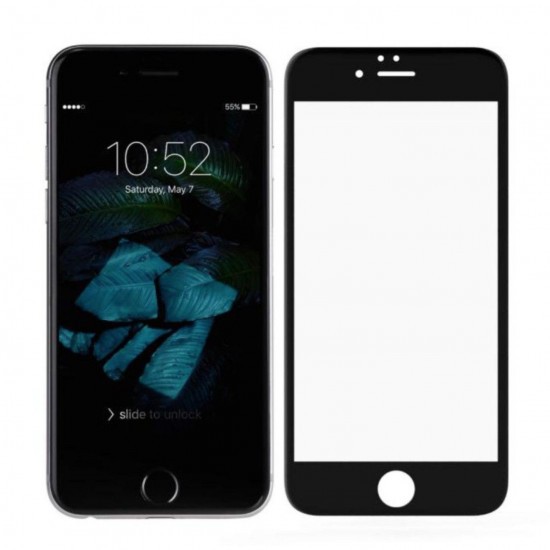 Folie Sticla Apple iPhone 7 Plus Full Face Negru