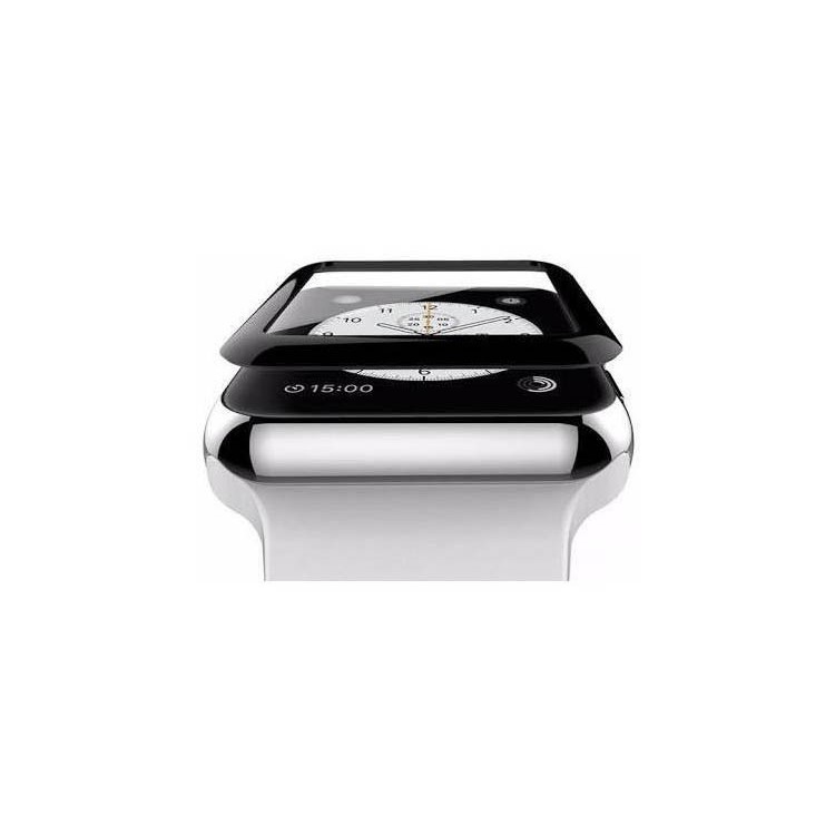 Folie de Sticla pentru Apple Watch Series 4/5 40 mm adeziv pe margine, Transparenta - Image 5