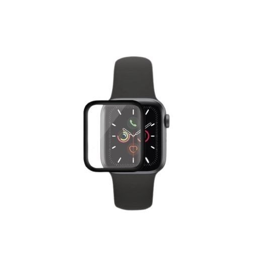 Folie de Sticla pentru Apple Watch Series 4/5 40 mm adeziv pe margine, Transparenta