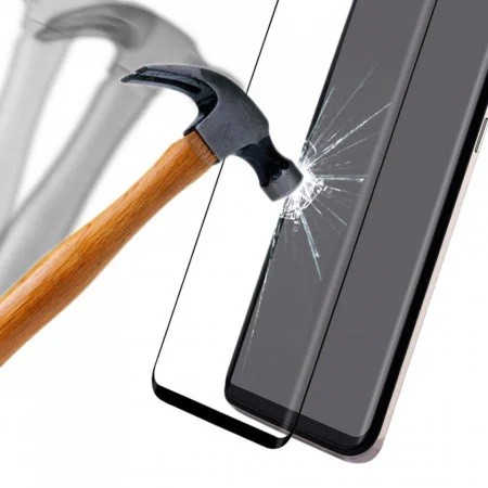 Folie Sticla Curbata Huawei P40 Pro Full Glue Negru - Image 3