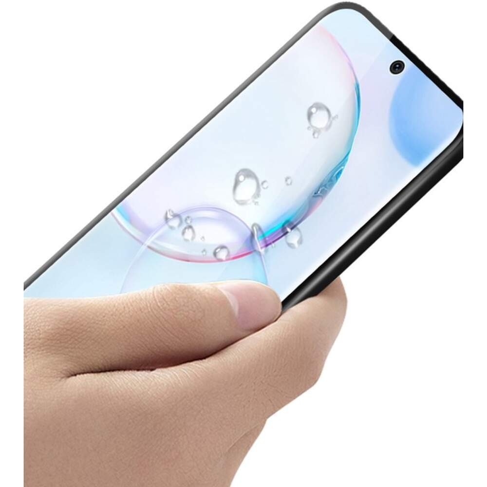 Folie Sticla Securizata Curbata, Flippy, compatibila cu Samsung Galaxy S8, Full Glue, 4D/5D Negru - Image 6