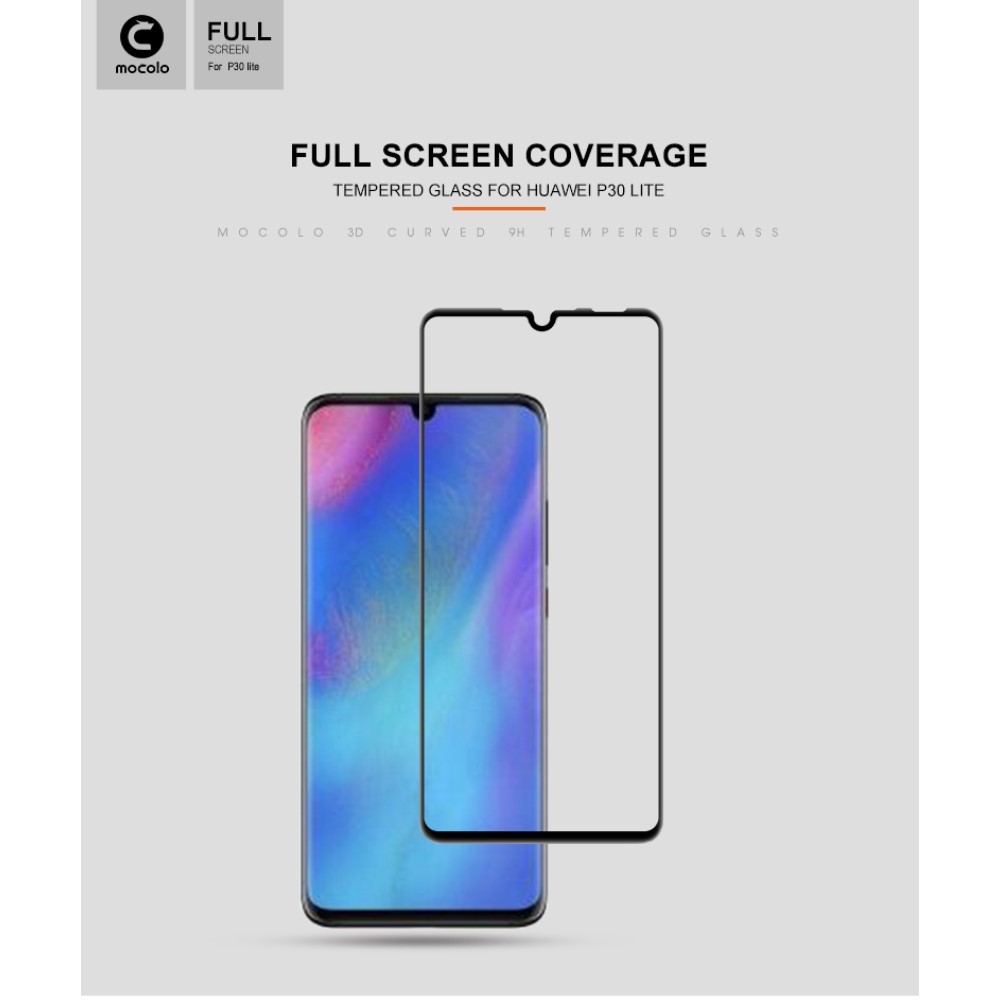 Folie Sticla Flippy® compatibila cu Huawei Y7 2019 111D Negru - Image 16