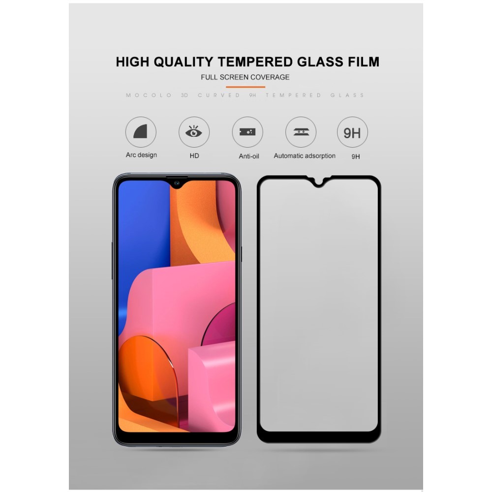 Folie Sticla Flippy® compatibila cu Samsung A20S 111D Negru - Image 8