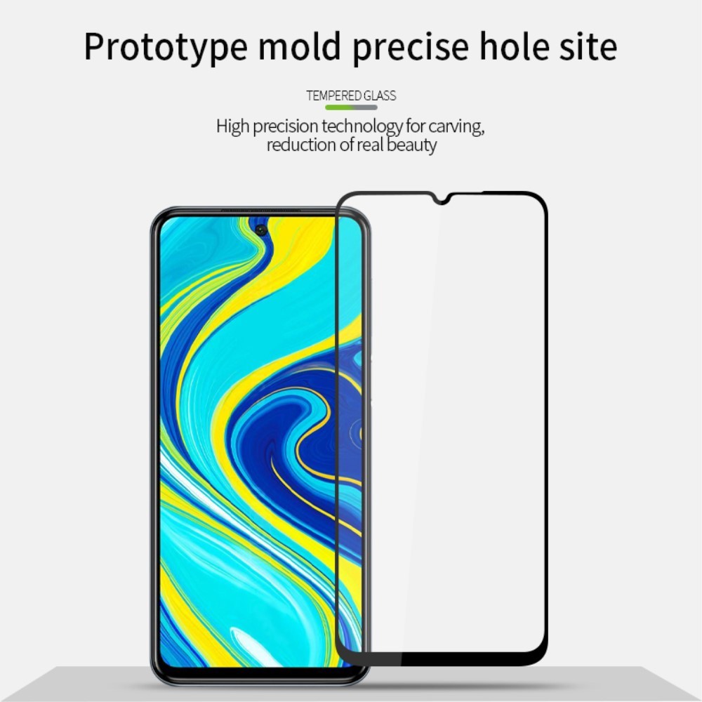 Folie Sticla Flippy® compatibila cu Xiaomi Redmi 9 111D Negru - Image 18