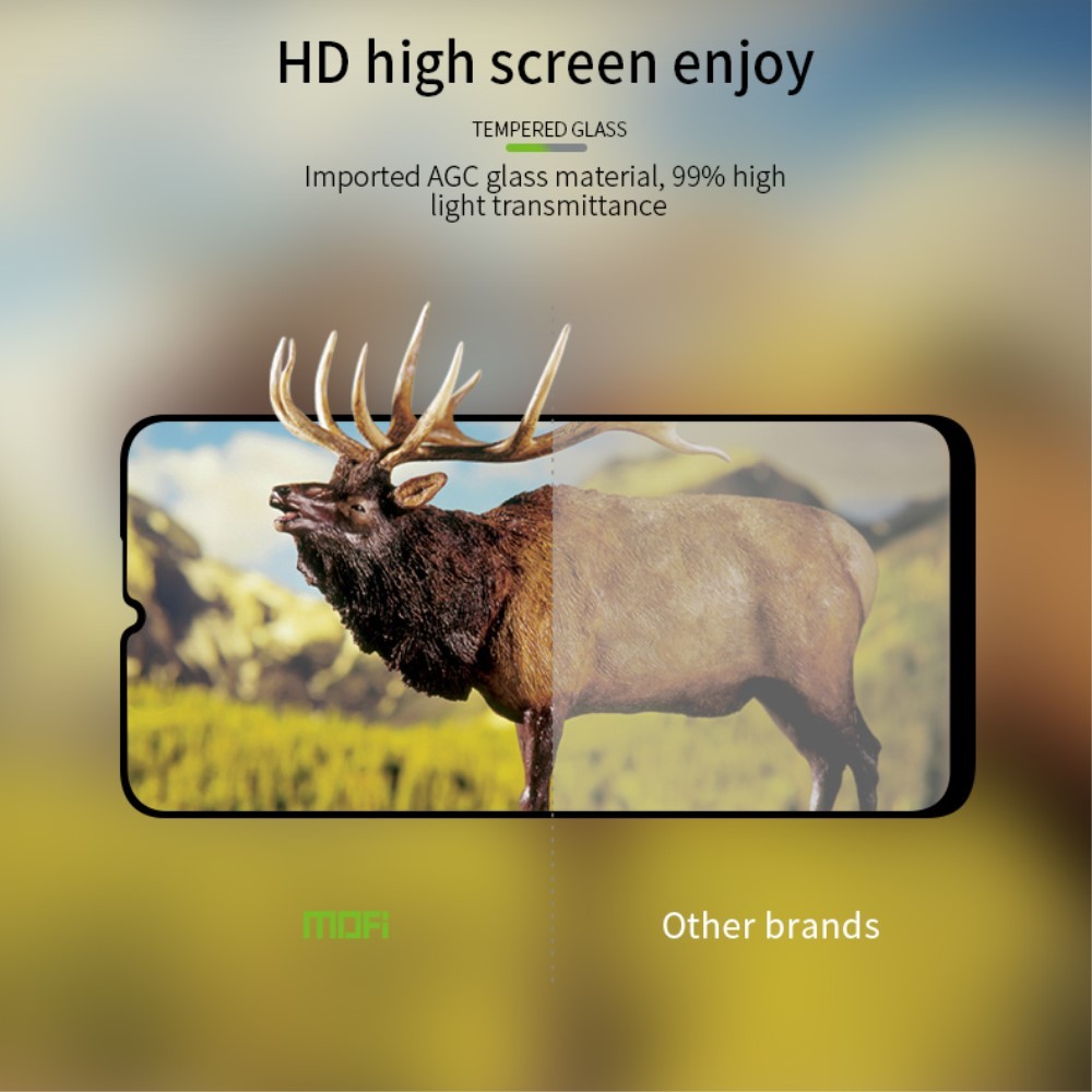 Folie Sticla Flippy® compatibila cu Xiaomi Redmi 9 111D Negru - Image 22