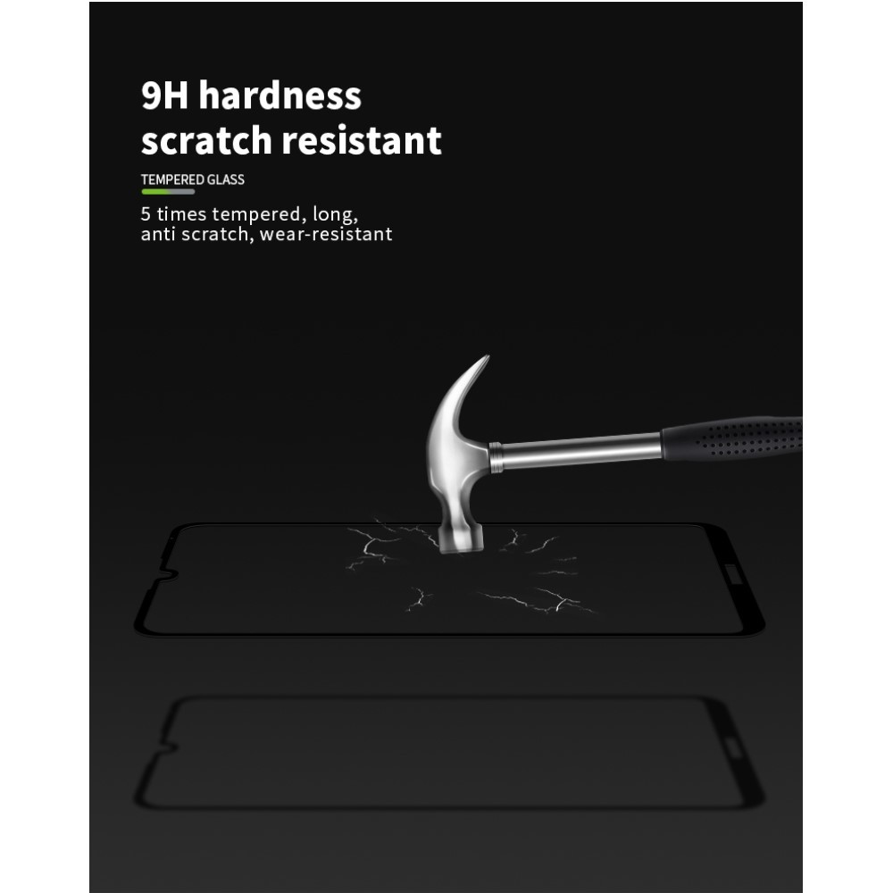 Folie Sticla Flippy® pentru Huawei Y5 2019 111D Negru - Image 11