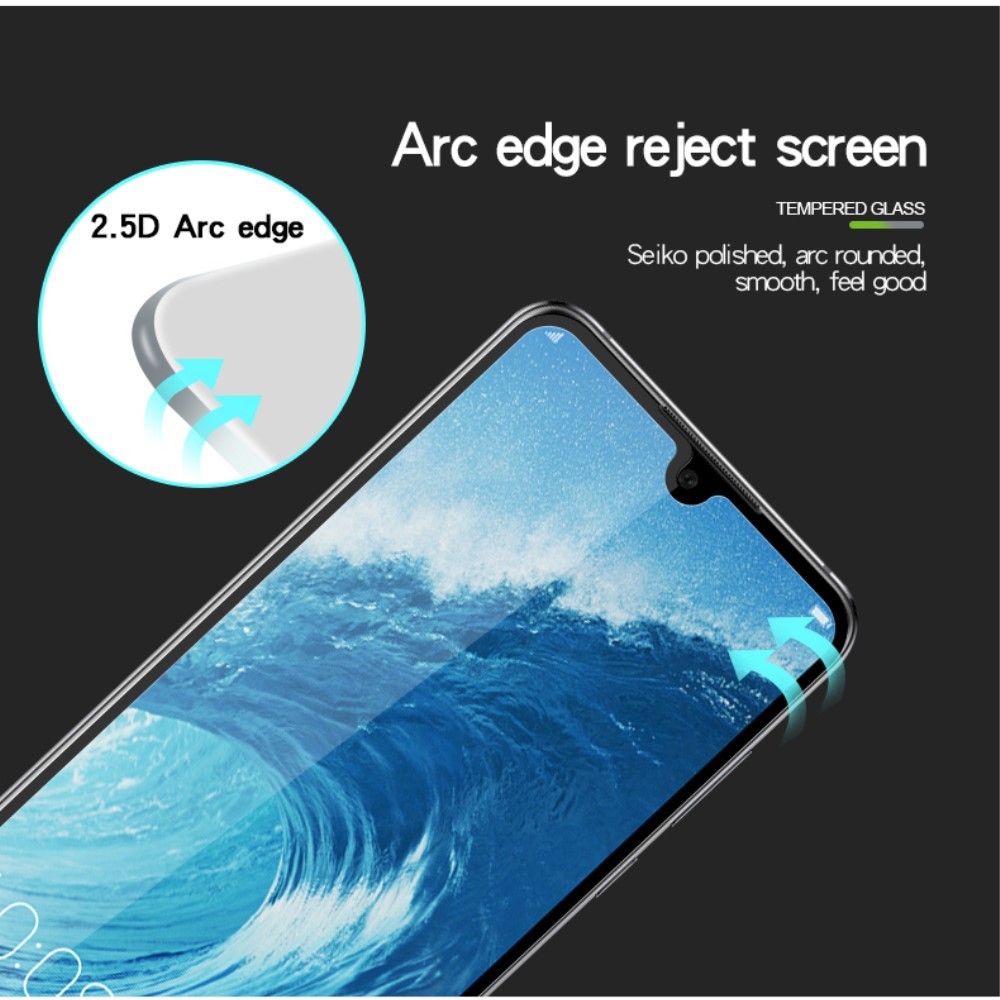 Folie Sticla Flippy® pentru Huawei Y6P 2020 111D Negru - Image 9