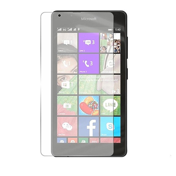 Folie Sticla Securizata Flippy, 9H, Transparenta HD, pentru Microsoft Lumia 540 Transparent - Image 2