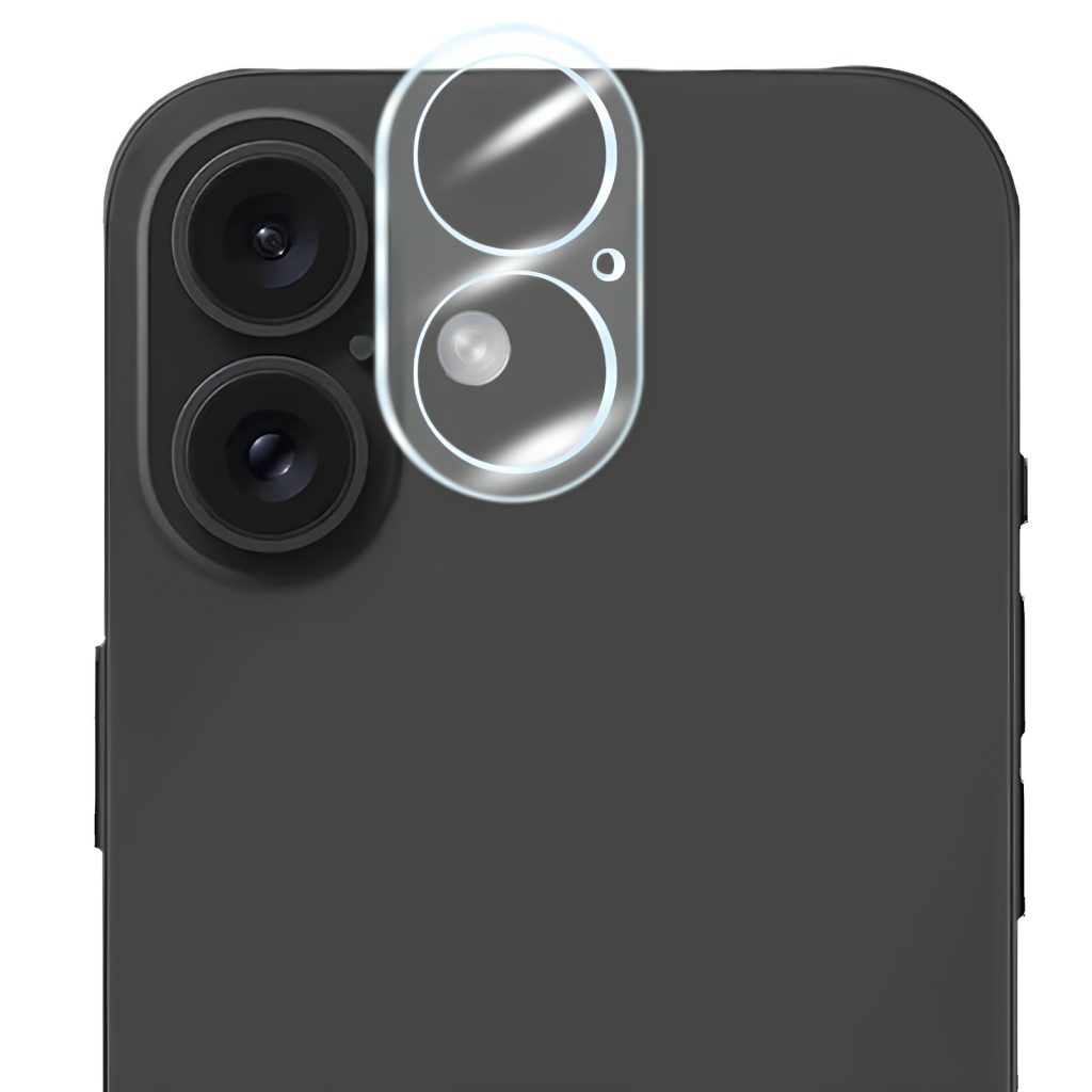 Folie Sticla pentru Camera, Flippy, Pentru Apple iPhone 16, 3D, Transparent