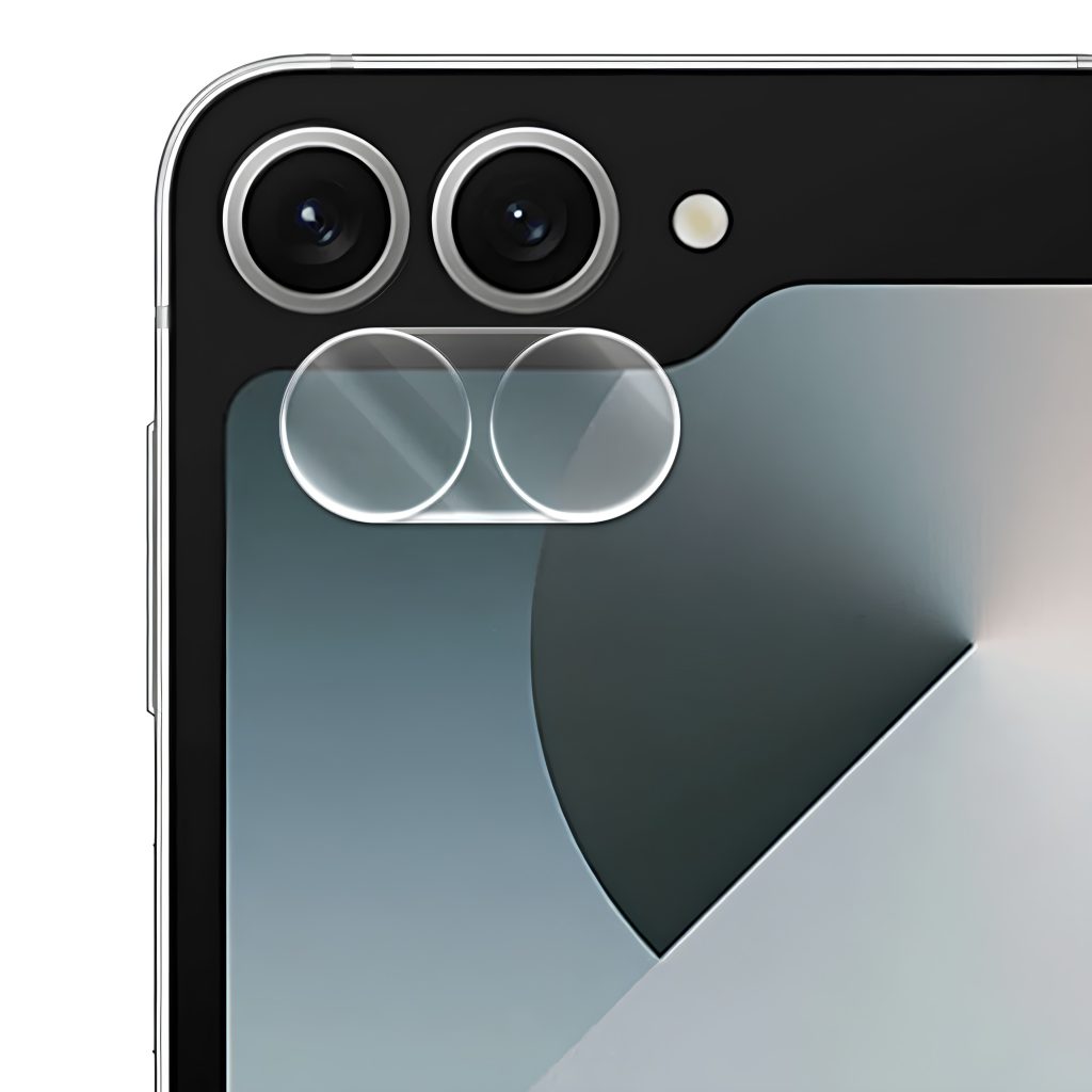 Folie Sticla pentru Camera, Flippy, Pentru Samsung Galaxy Z Flip 5, 3D, Transparent