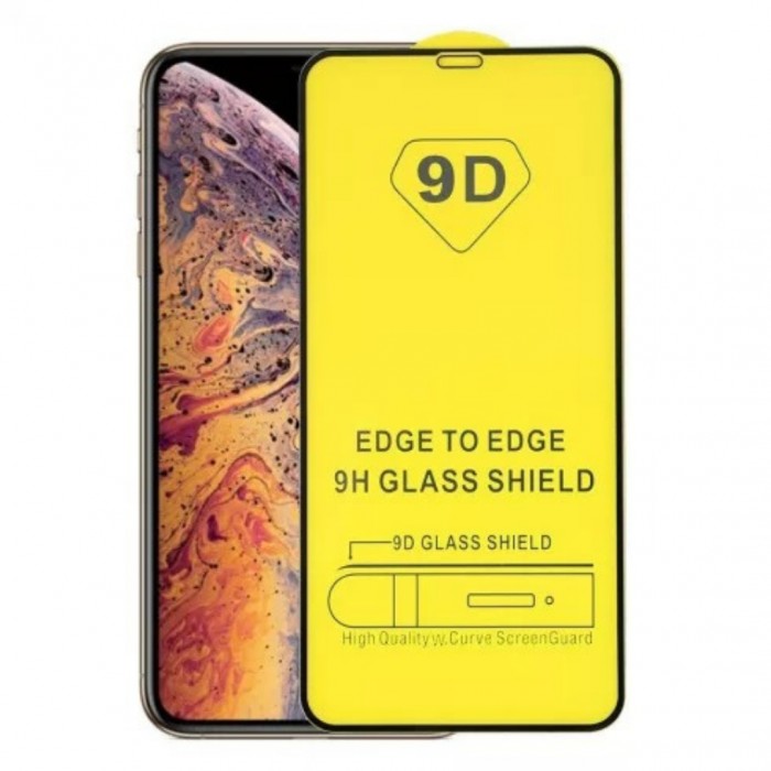 Folie Sticla Securizata, Flippy, Compatibila cu Apple iPhone 16 Plus, Full Cover 9D, HD, Margini Negre, Transparenta