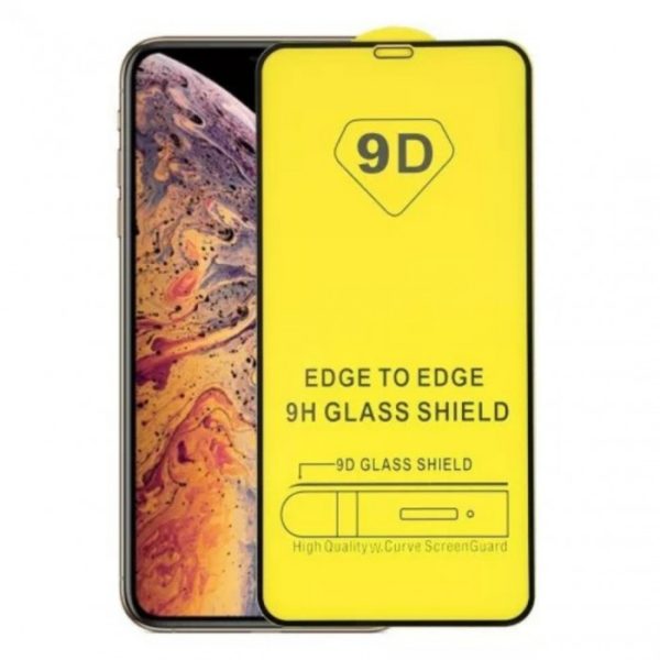 Folie Sticla Securizata, Flippy, Compatibila cu Apple iPhone 16 Pro, Full Cover 9D, HD, Margini Negre, Transparenta