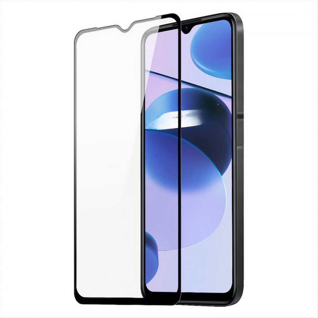Folie Sticla Securizata, Flippy, Pentru  Realme C53, Full Glue, Margini Negre, Transparent