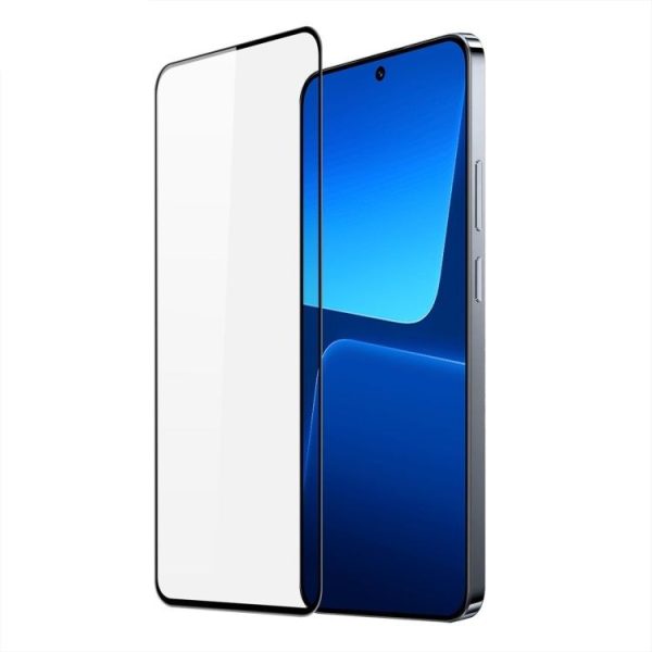 Folie Sticla Securizata, Flippy,Pentru Redmi 13T, Full Glue, Margini Negre, Transparent