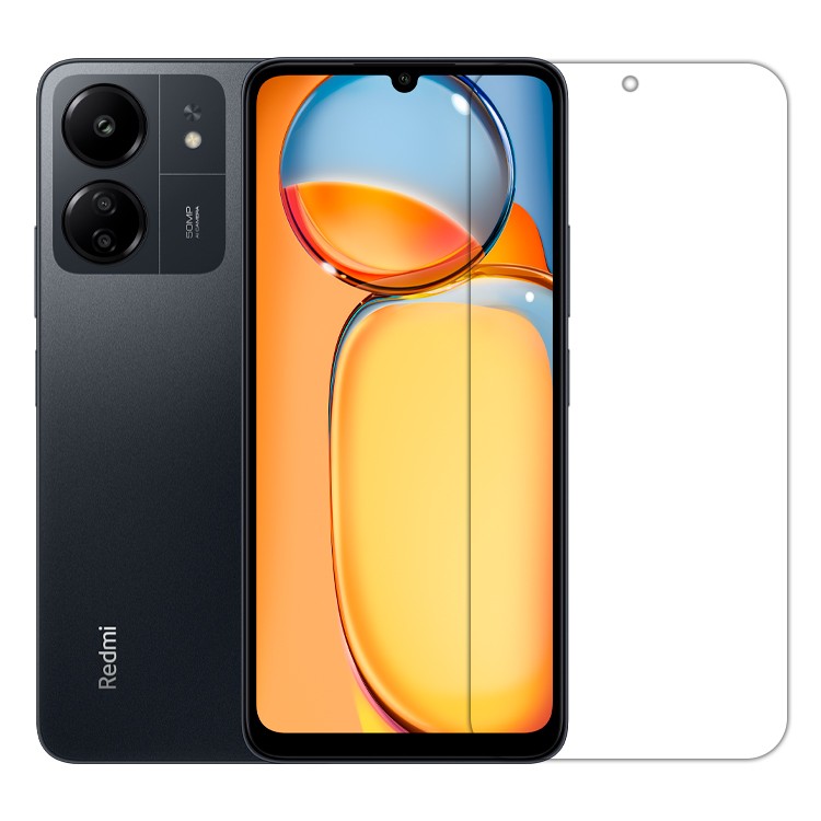Folie Sticla Securizata pentru Xiaomi Redmi 13C, Flippy, Sticla de Protectie Compatibila cu Xiaomi Redmi 13C, 2.5D, HD, Transparenta