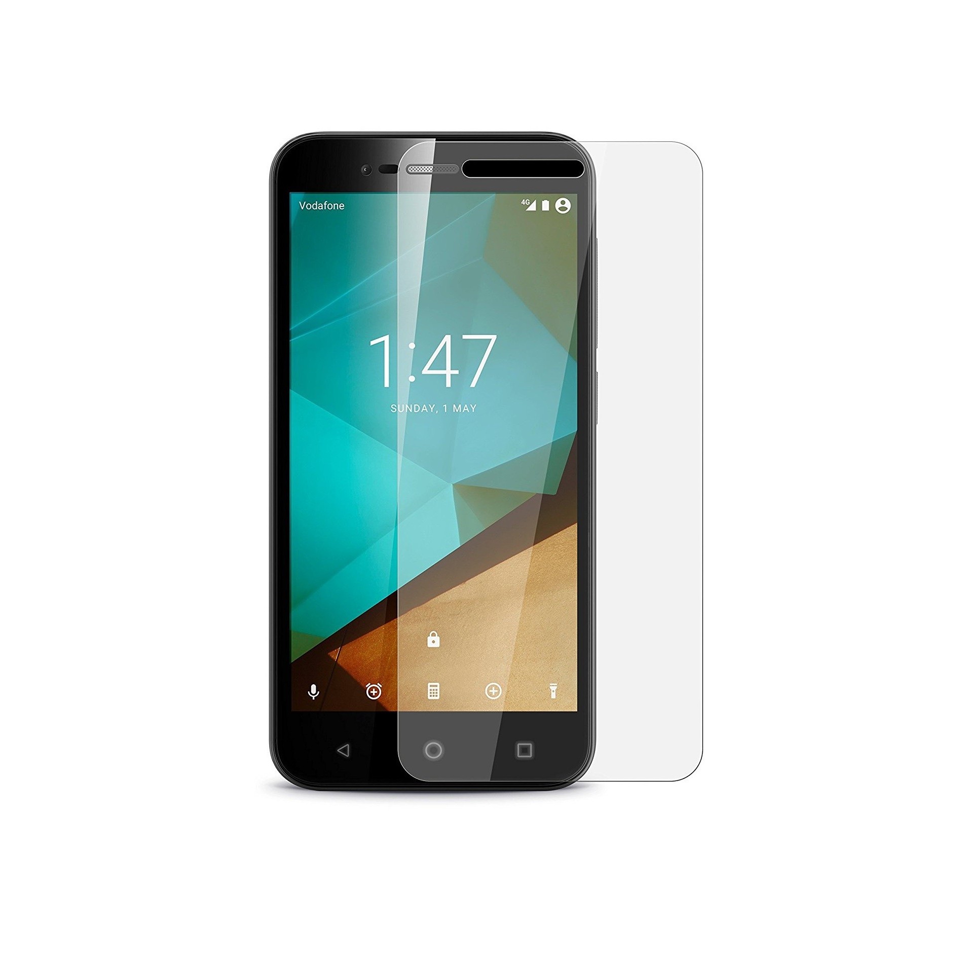 Folie Sticla Securizata Flippy, 9H, Transparenta HD, pentru Vodafone Smart Turbo 7 Transparent - Image 3