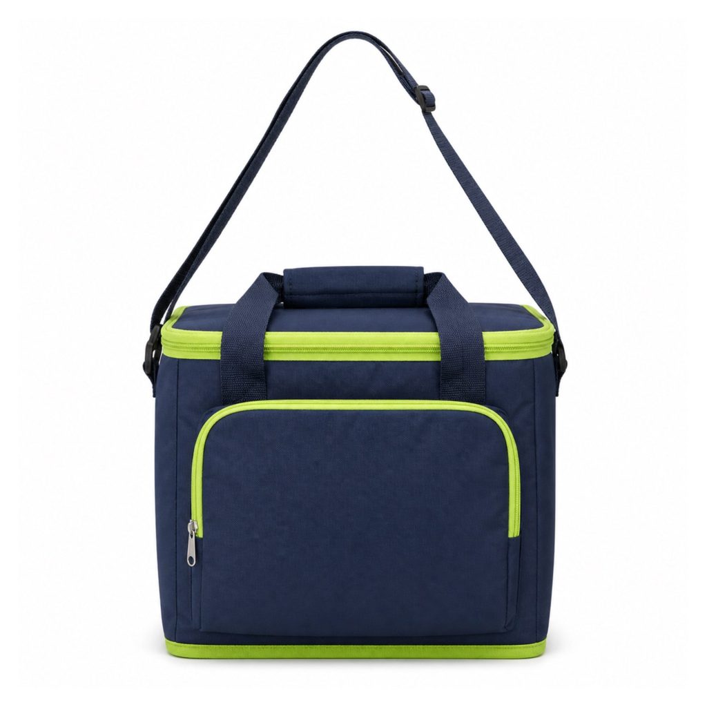 Geanta Termoizolanta Portabila, Flippy, Dimensiune 28x29x20 cm, Compartiment Izolat pentru Alimente si Bauturi, Inchidere cu Fermoar, Manere Rezistente, Ideala pentru Picnic, Plaja si Calatorii