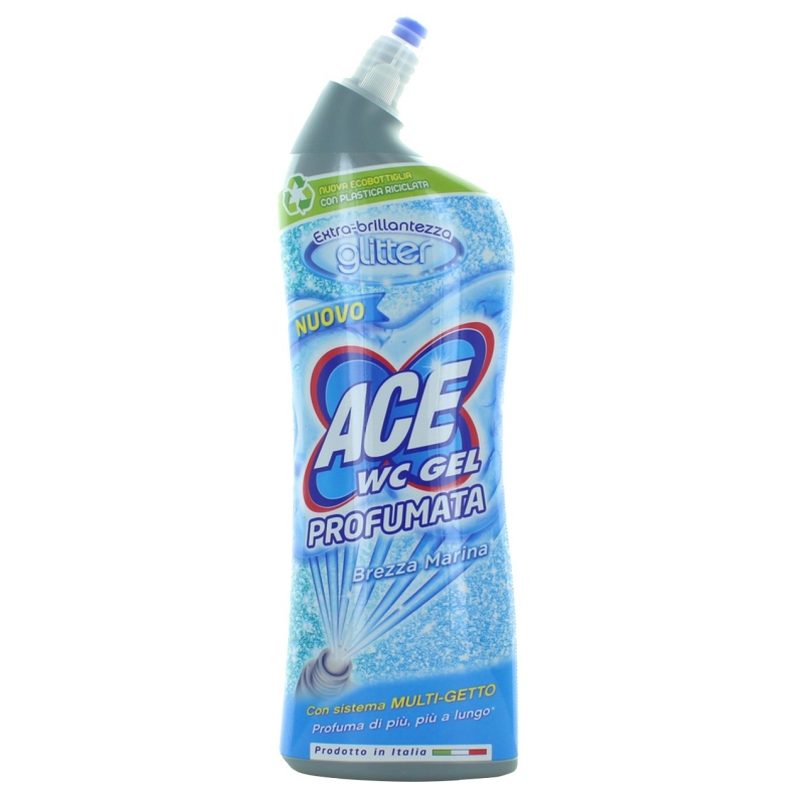 Gel, Ace WC, Glitter 700 ml Briza Marina