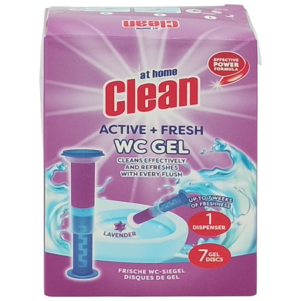 Gel, At Home Clean Active Fresh WC, 30 ml Lavanda