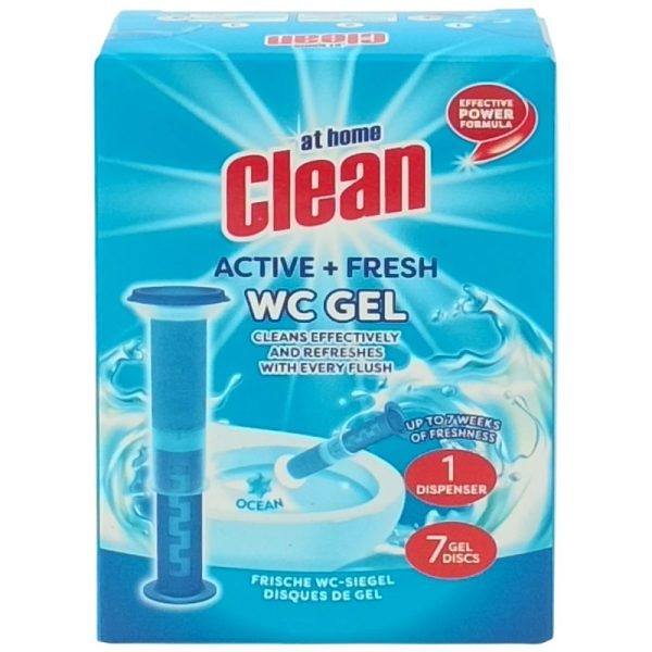 Gel, At Home Clean Active Fresh WC, 30 ml Ocean