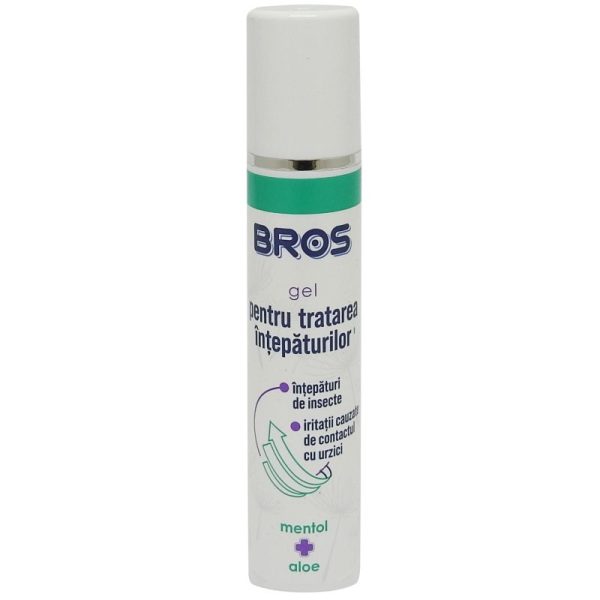 Gel, Bros, pentru Tratarea Intepaturilor de Tantari 50 ml Mentol si Aloe 1788