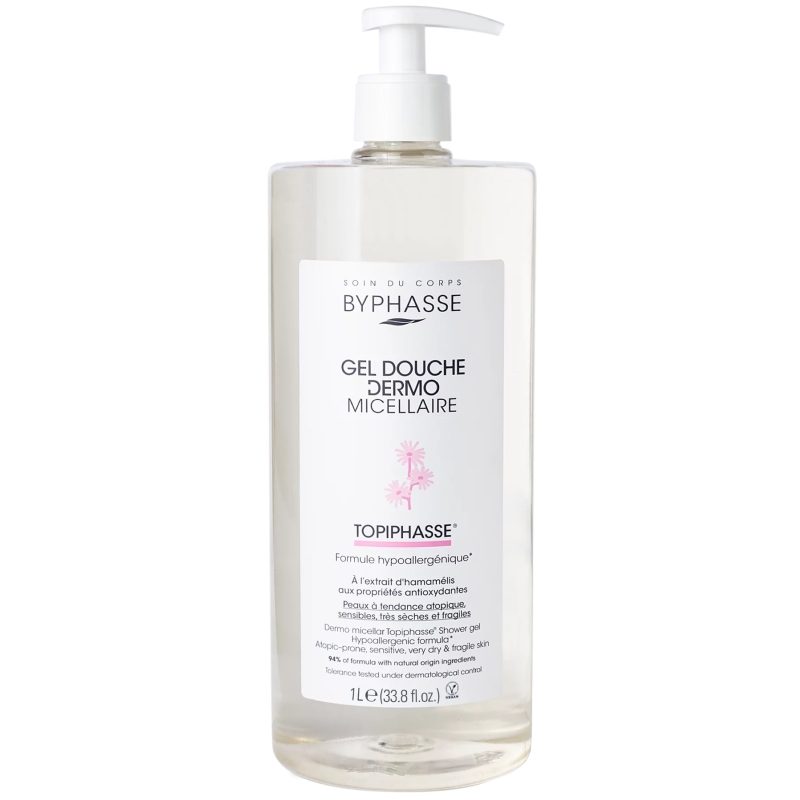 Gel de Dus, Byphasse, Dermo Micelar 1000 ml Topiphasse