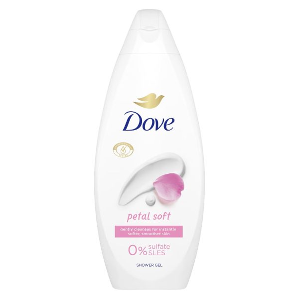 Gel de Dus, Dove, 250 ml Petal Soft