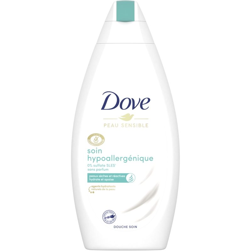 Gel de Dus, Dove, 400 ml Hypoallergenic Care