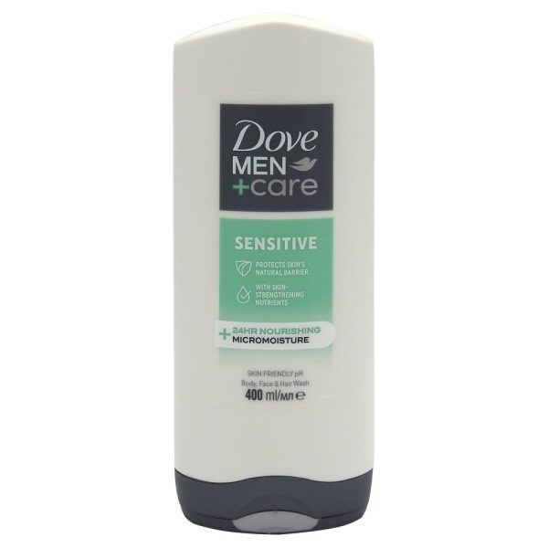 Gel de Dus, Dove, 400 ml Men Sensitive Clean