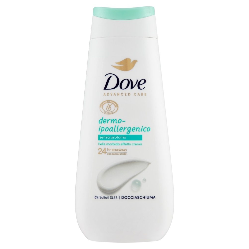 Gel de Dus, Dove, Advance Care 225 ml Dermo Ipoallergenico
