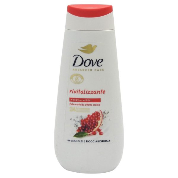 Gel de Dus, Dove, Advance Care 225 ml, Revitalizant, Aroma Rodie