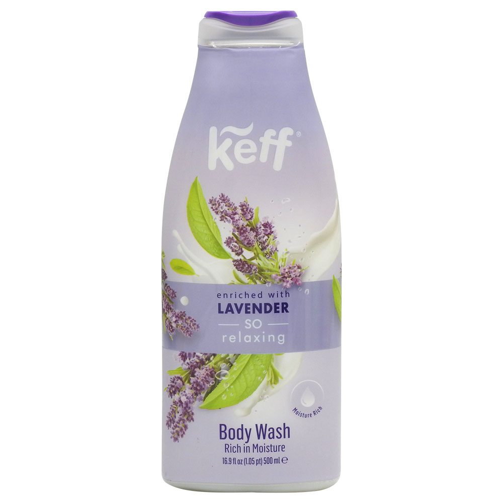 Gel de Dus, Keff, 500 ml Lavender
