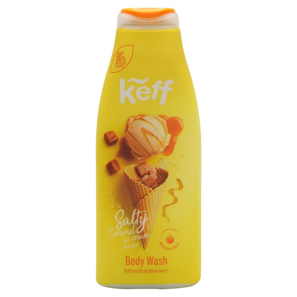 Gel de Dus, Keff, 500 ml Salty Caramel Ice Cream