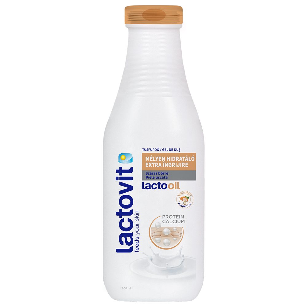 Gel de Dus, Lactovit, 600 ml Lactooil