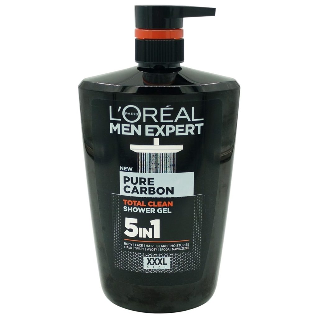 Gel de Dus, Loreal Men Expert, 1000 ml 5in1 Carbon