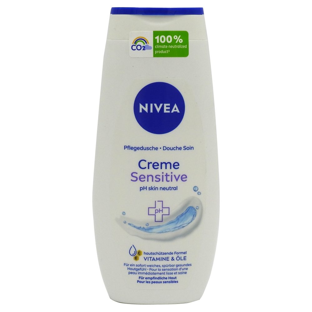 Gel de Dus, Nivea, 250 ml Creme Sensitive