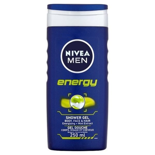 Gel de Dus, Nivea, 250 ml Men Energy